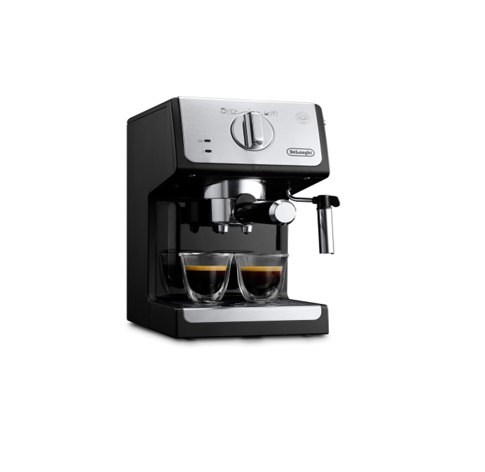 Delonghi Expresso machine Tradional Pump Expresso, Coffee & cappuccino maker, DLECP33/ECP33.21.BK - Black