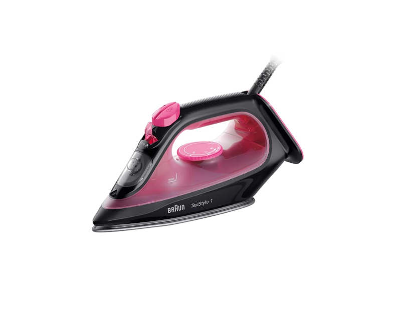Braun Steam Iron 2000W Super Ceramic, SI1070PU - Pink
