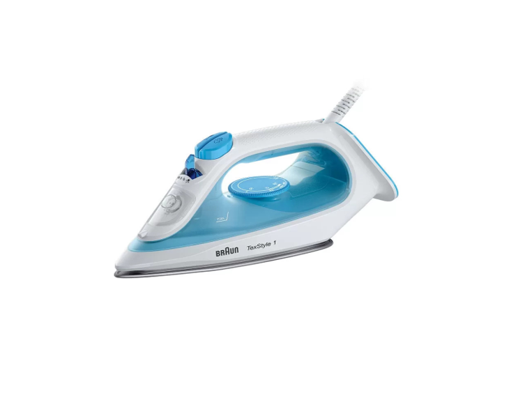 Braun Steam Iron 2000W Super Ceramic, SI1050BL- Blue