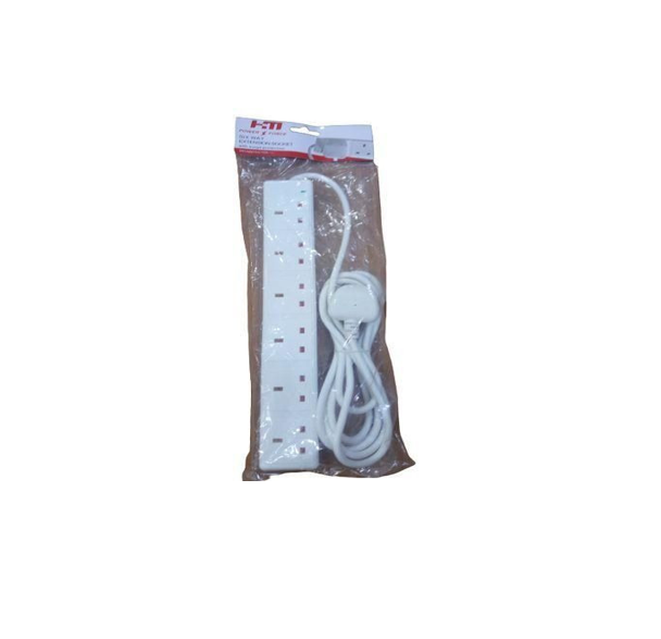 Power Force 6 Way Extension - White