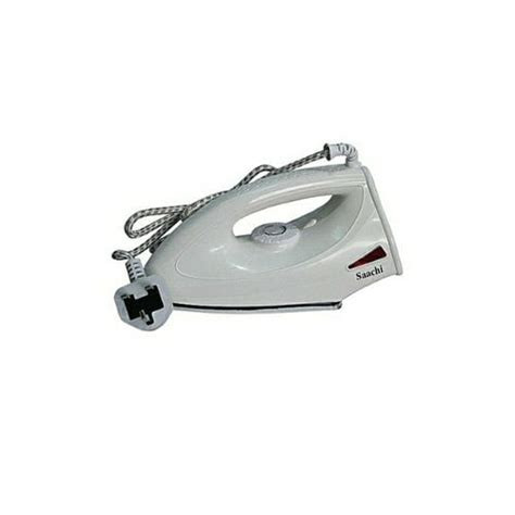 Saachi Dry Iron Box - White