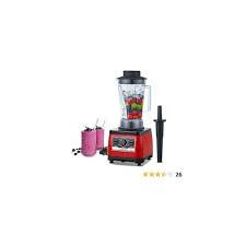 Commercial & Household Blender, Heavy Duty Smoothies, Fruits & Ice Crusher For Business & Domestic Use - Black,Red
