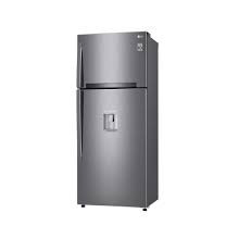 LG Fridge 438 Litres, Double Door, Platinum Silver color GLC652HLCM