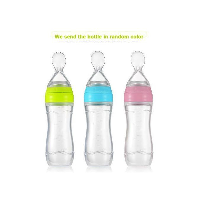Baby Toddler Leak-proof Food Dispensing Spoon Juice Cereal