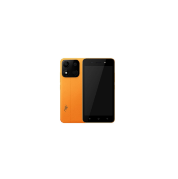 Itel A18s - 32GB, 2GB RAM, 5.0", Face Unlock, Quad-Core Mobile Processor, 2400mAh-BLACK &ORANGE