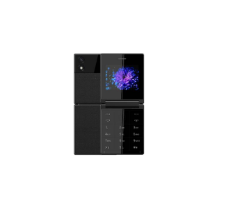 Itel Flip 1 2.4'' 1200mAh 8MB+8MB Fold Phone - Black