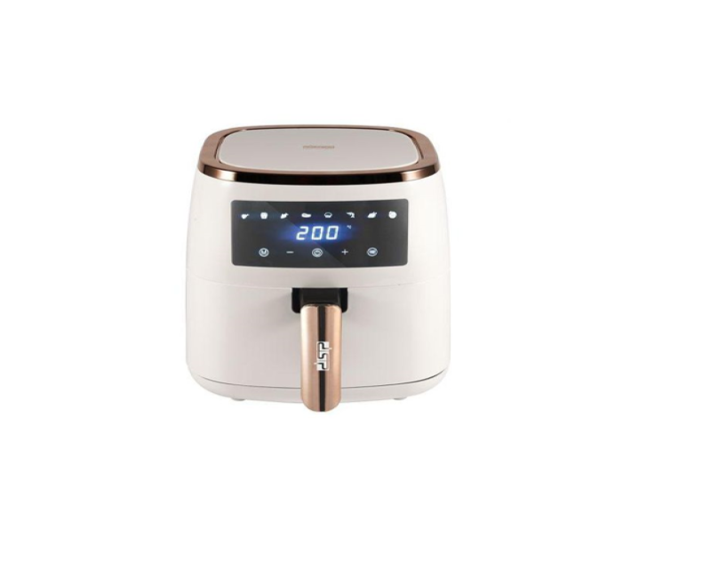 5.5L Oil Free Air Fryer Touch Control Board Automatic Shutdown 8 Preset Menus Hot Oven Cooker - Cream. Dsp