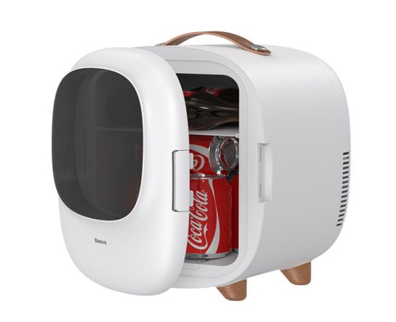 Zero Space Portable Car Mini Refrigerator (8L Winter Heat Preservation And Cooling In Summer)- White.