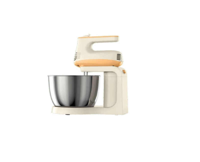 Hand Stand Mixer 3L Stainless Bowl With 5 Speeds Egg Beater - Cream Sonifer