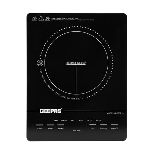 GIC 33013 Digital Infrared Cooker 2000 W Small each