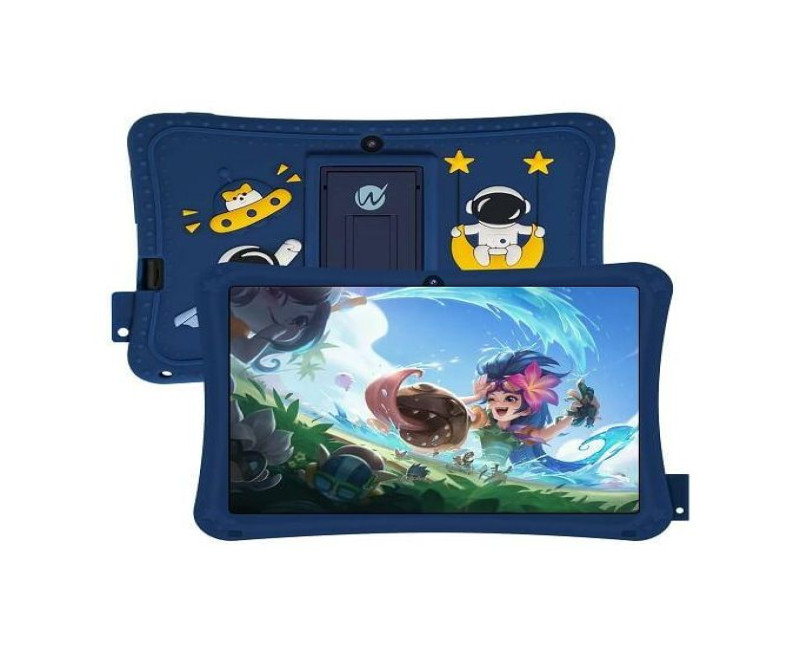 Fire 2 Educational Kids Tablet 7 Inches 6GB RAM 256GB Free Stationery Set  Screen Protector & KidProof Cover - Multicolor Educational Tablets