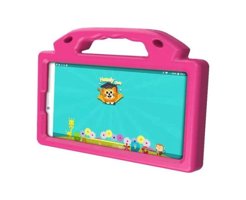 KD56 8 Inch Smart Tab Wi-Fi Bluetooth 8GB RAM 256GB ROM Android Early Education Learning Tablet PC For Children Kids with Small Toys - Multicolor Educational Tablets