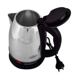 TopScarlett Electric Kettle Fast Boiling Percolator, 2 Litres - Silver,Black
