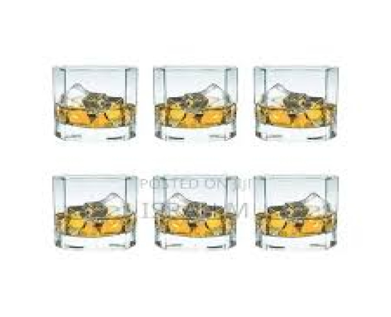 6 Pieces Of Luminarc Whisky Rocks Glasses-Colorless. Luminarc