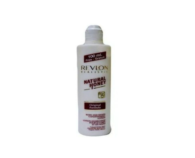 Revlon Realistic Natural Honey Body And Hands Conditioning Lotion 600ml