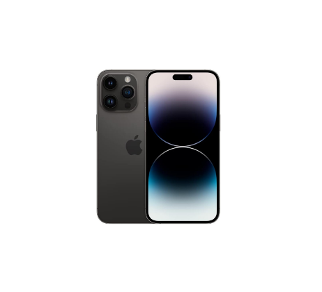 Apple iPhone 14 Pro Max (Single SIM), 128GB ROM, 6GB RAM, 6.7" Super Retina XDR Display, 5G, 48MP Triple Rear Camera + 12MP Front Camera, Face ID – Deep Purple / Space Black