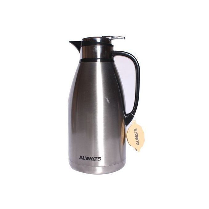 Always Always Pressing Flask, 2.0Litre - Silver