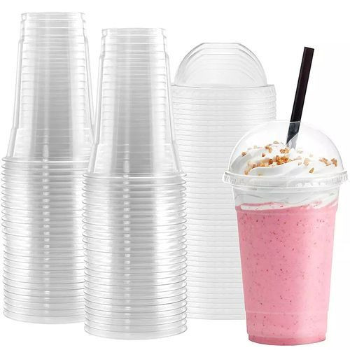 25 Pieces Of Clear Disposable Cups -Transparent