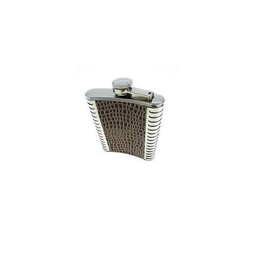 9 Oz Stainless Steel Flask For Taking Liquor Whisky And Other Drinks-Multicolour