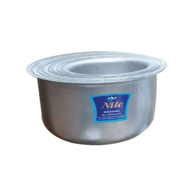 Nile 8 Piece Stainless Steel Saucepans - Silver