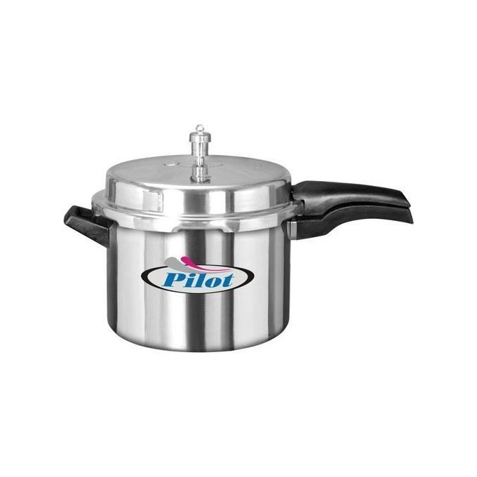 Pilot 10 Litres  Pressure Cooker - Silver