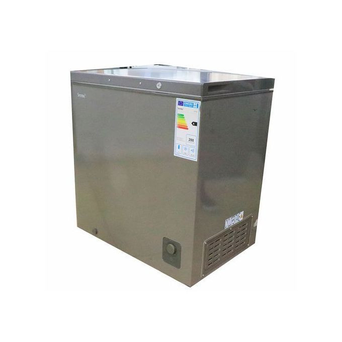 SMARTEC 260L Chest Freezer - Gray