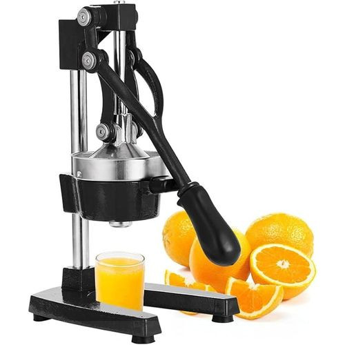 Commercial Heavy Duty Countertop Hand Press Manual Juicer Squeezer Fruit Crusher Machine for Orange Citrus Lemon Lime Grapefruit and Pomegranate-Multicolour