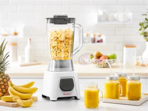 MOULINEX BLENDER 450W 2Jars 1.5L Blender Jug+Grinder, Ice Crushing LM2B2127