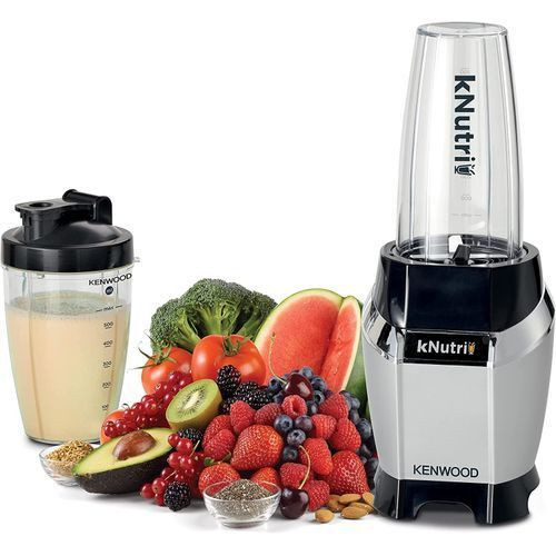 KENWOOD NUTRI BLENDER 600W 10Pcs Set with Ice Crush Function, To Go Bottle BSP70.560SI