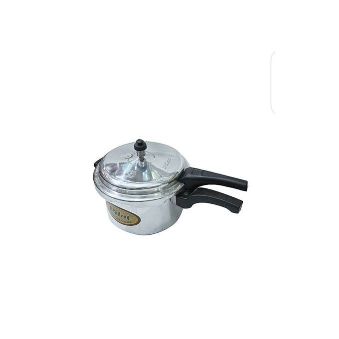 Single Hand Pressure Cooker 12 Litres - Silver  Pilot