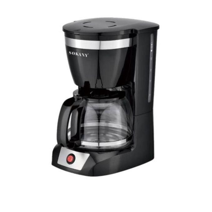 Sokany Coffee Maker 1.5Ltrs - Black