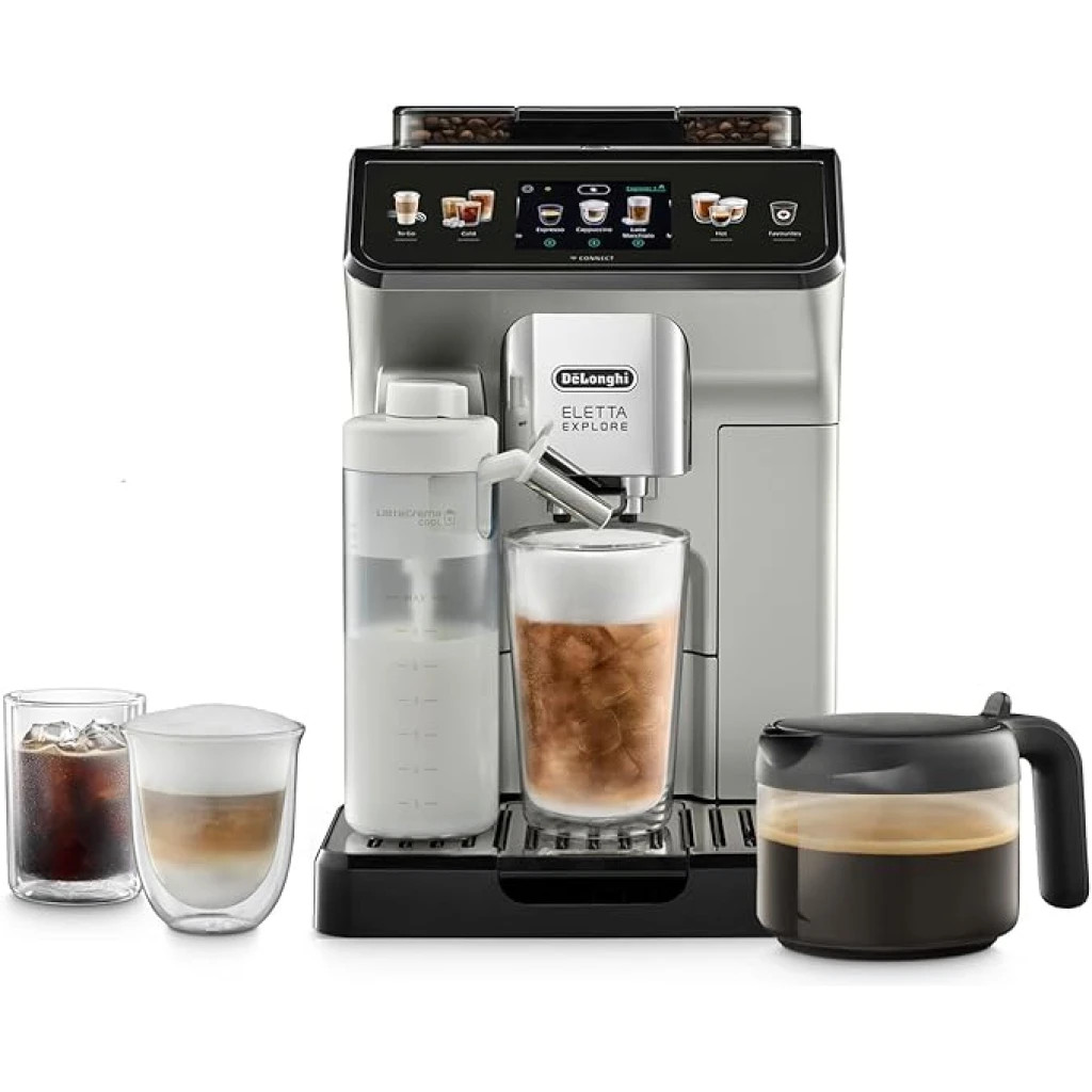 DELONGHI Expresso Machine Automatic Coffee Machine FOR HOT COLD CREATIVE COFFEE DLECAM450 /ECAM45