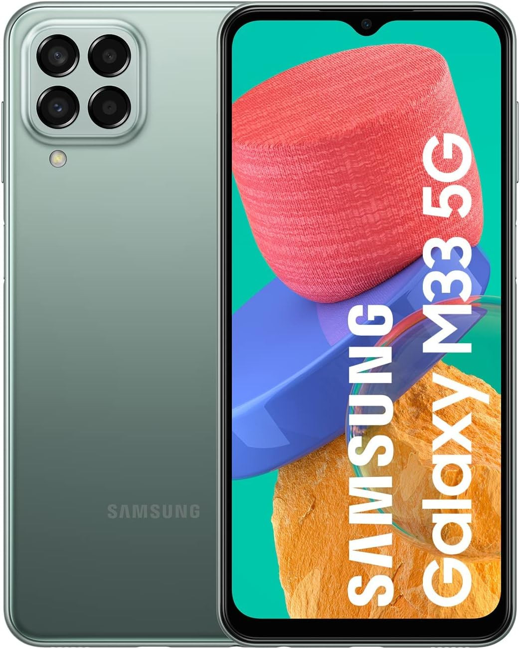 Samsung M33 6gb 128gb mix color small each