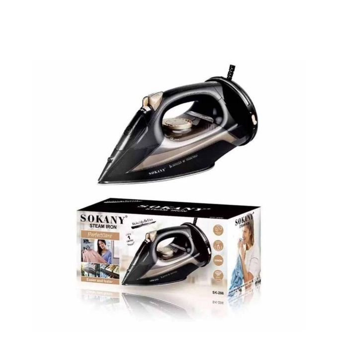 Cordless Charging Steam Iron 2400W 220V - Black 1110588 - Sokany