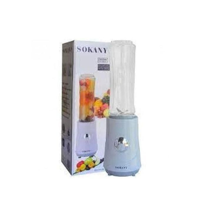Portable Blender With Sports Bottle Protein Fruit Smoothie Maker-White 1110588 - Sokany