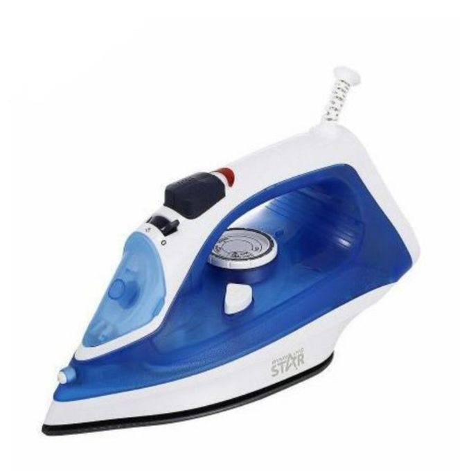 Steam And Dry Flat Iron - Blue 1122199 - Winningstar