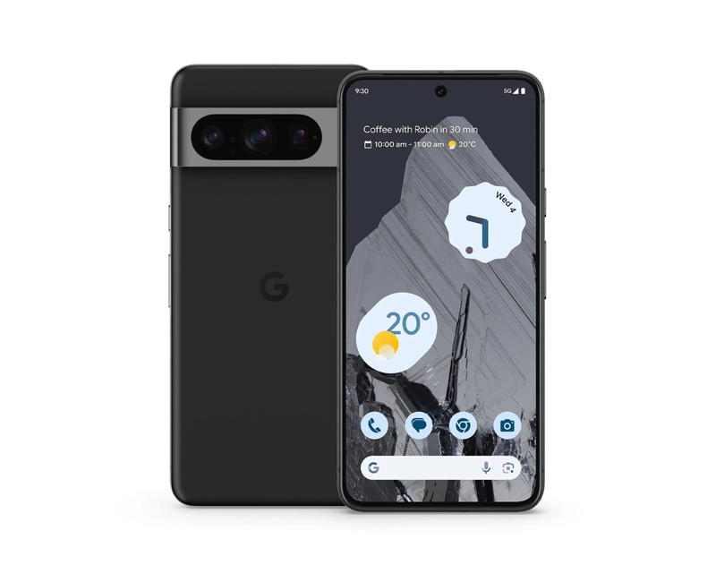 Google Pixel 8 Pro, 6.7" LTPO OLED Display, 12GB RAM, 256GB ROM, 50MP Triple Camera, Android 14, 5G – Color May Vary