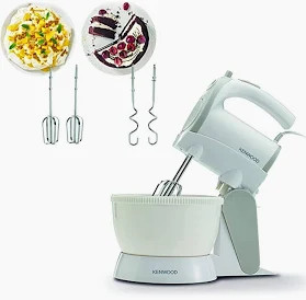KENWOOD MIXER WITH BOWL Hand Mixer with Bowl 300W 2.4L HMP22