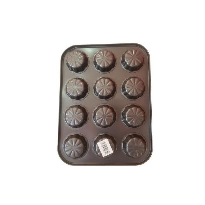 Popular Baking Tray With Unique Design For Baking Cookies And Cupcakes - Black