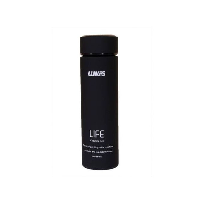 Vacuum Travel Flask 450ml- Black 1003747 - Always