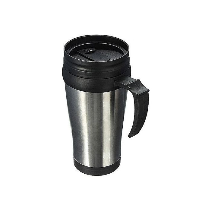 Portable Stainless Travel Insulated Mug - Silver