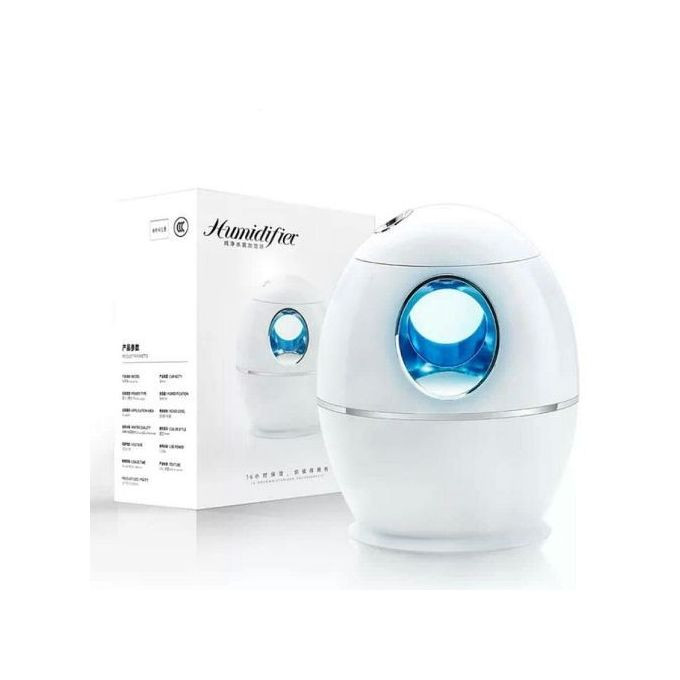 Essential Oil Diffuser, Aromatherapy Ultrasonic Cool Air Humidifier, White.