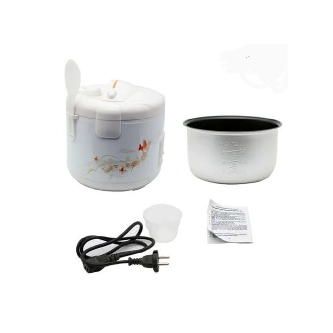 Triangle Electric Home Rice Cooker 5litres - White,Pink