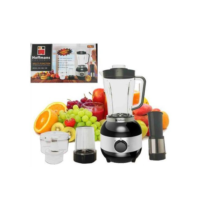 Hoffmans 4 In 1 Blender 1.5L - Black