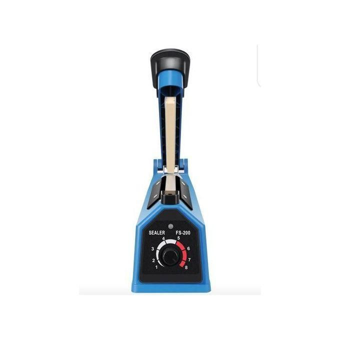 200mm Impulse Heat Sealer Plastic Bag Sealing Machine-Blue