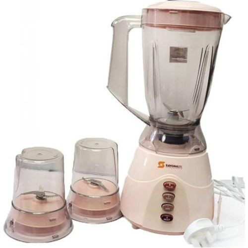 Quality Unbreakable Blender With 2 Mill Grinders-Transparent