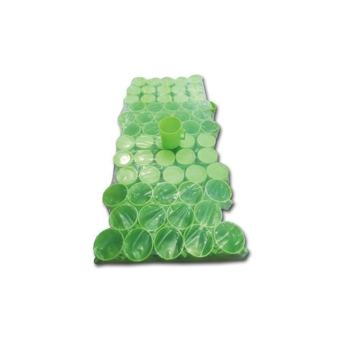 60 Plastic Cups - Green