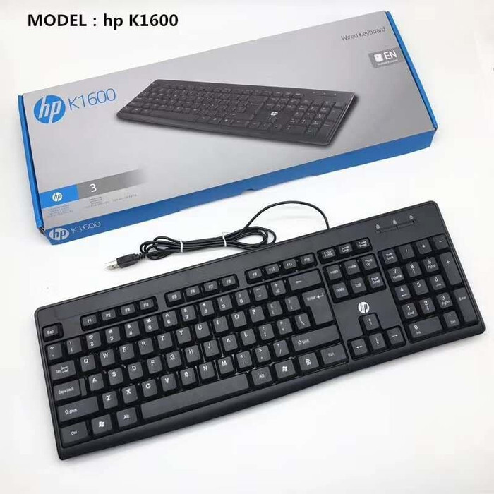 Hp K1600 Business USB Keyboard - Black