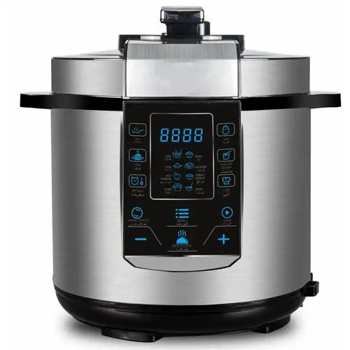 6 Liters Micro Computer Electric Multifunction Pressure Cooker For Cooking All Kinds Of Food Fast-Multicolour