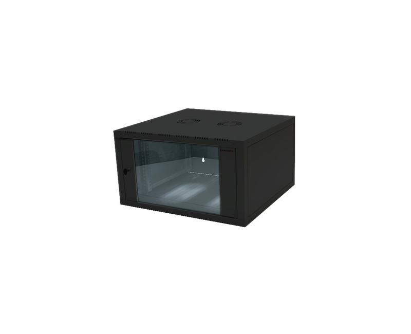 AICO RACK 6U 600X600 WALL MOUNT-Black